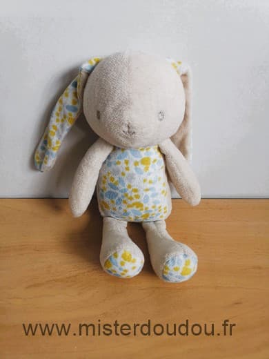 Klorane Lapin Beige ecru bleu jaune - Très bon état