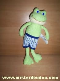 Grenouille Carré blanc