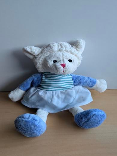 Mouton Bleu blanc jupe tshirt raye vert best price lidl Marque Inconnue