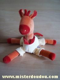Girafe Jaune orange rouge Sucre d orge