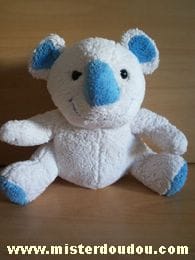 Koala Blanc bleu Bébisol