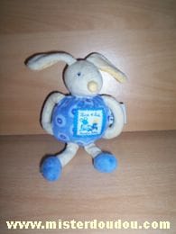 Lapin Bleu écru Moulin roty