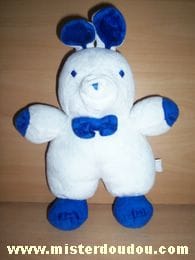 Lapin Blanc bleu Parents