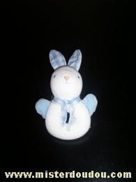 Lapin Blanc bleu Tartine et chocolat