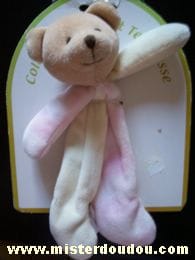 Ours Beige écru rose blanc Cmp