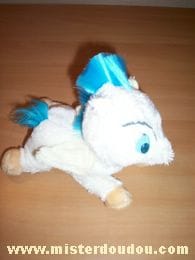 Poney Blanc bleu Disney