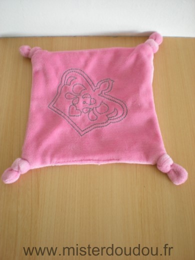 Marque Inconnue Carre Rose couronne - Très bon état