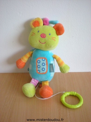 Baby sun Chat Bleu vert orange jaune - Etat moyen