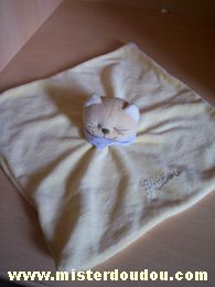 Bengy Chat Jaune foulard violet - Très bon état