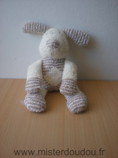 Anna club plush Chien Beige en tissus éponge - Très bon état