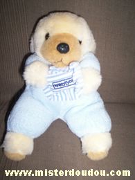 Bébisol Chien Bleu clair beige - Très bon état