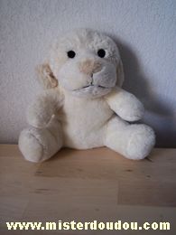Bébisol Chien Ecru - Très bon état