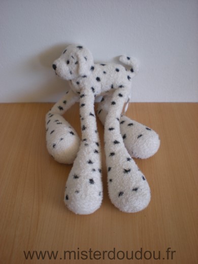 Cmp Chien Dalmatien blanc noir longues pattes - Très bon état