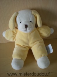 Comptine Chien Jaune blanc - Très bon état