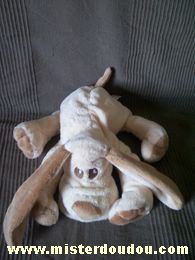 Giftoys Chien Ecru et marron - Très bon état