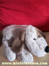 Marque Inconnue Chien Beige marron - Etat moyen