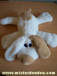 Marque Inconnue Chien Blanc beige - Très bon état