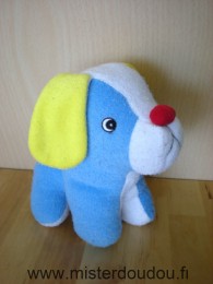 Marque Inconnue Chien Bleu jaune rouge blanc - Etat moyen