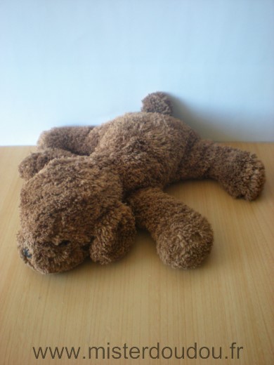 Nounours Chien Marron - Très bon état