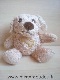 Yves rocher Chien Beige os jaune - Très bon état