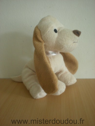 Marque Inconnue Chien Beige ruban esapce beaute decaroli - Très bon état