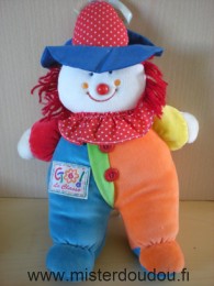 Marque Inconnue Clown Multicolore - Très bon état
