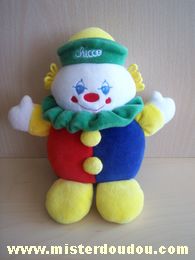 Chicco Clown Rouge bleu jaune vert - Très bon état