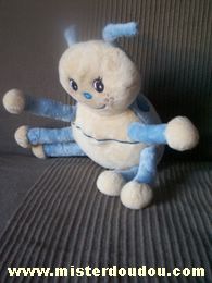 Arthur et lola Coccinelle Bleu jaune - Etat moyen