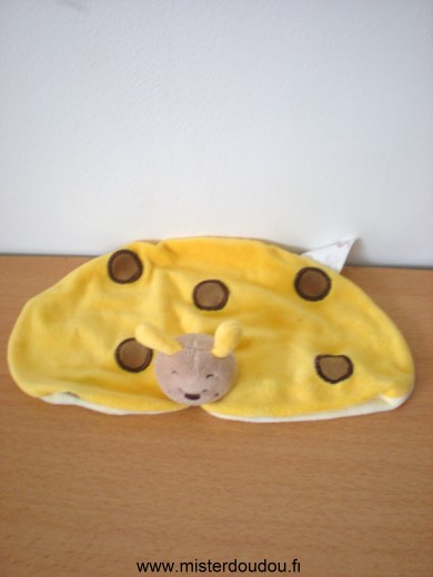 Bengy Coccinelle Jaune points marrons - Très bon état