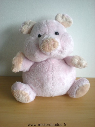 Marque Inconnue Cochon Rose beige - Très bon état