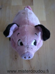 Marque Inconnue Cochon Rose noir - Très bon état