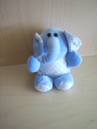 Marque Inconnue Eléphant Bleu blanc - Très bon état