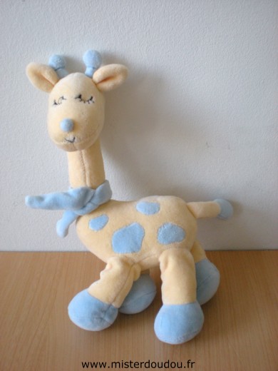 Marque Inconnue Girafe Jaune bleue - Très bon état