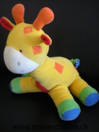 Baby sun Girafe Jaune rouge bleu vert - Très bon état