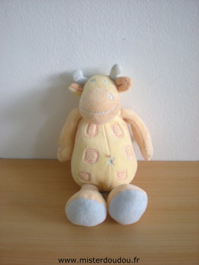 Jollybaby Girafe Jaune orange saumon - Très bon état