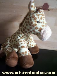 Maxita Girafe Jaune taches marrons - Très bon état