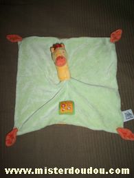 Moulin roty Girafe Vert jaune orange - Très bon état
