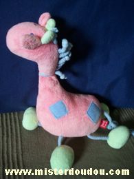 Tex Girafe Rose-violet-vert - Bon état