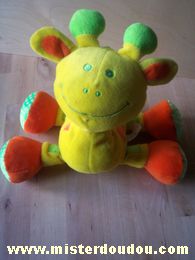 Marque Inconnue Girafe Jaune orange vert - Mauvais état
