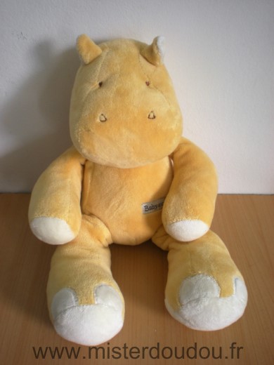Baby sun Hippopotame Jaune - Très bon état