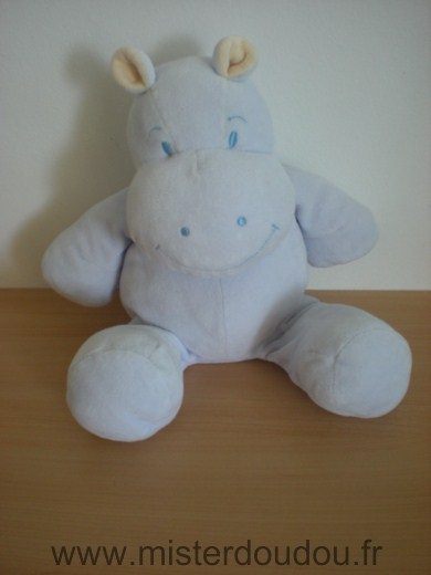 Jollybaby Hippopotame Bleu - Très bon état