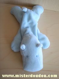 Marque Inconnue Hippopotame Bleu clair - Très bon état
