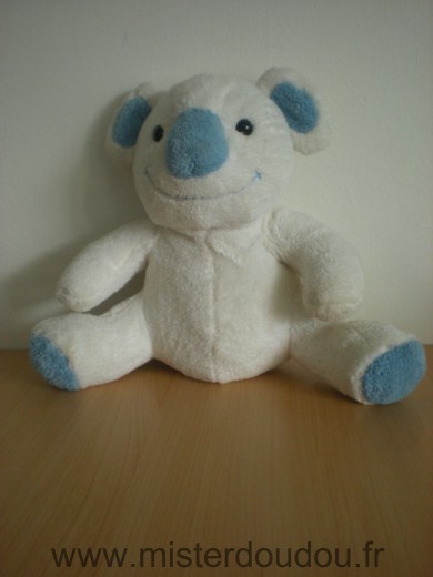 Bébisol Koala Blanc bleu - Très bon état