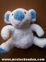 Bébisol Koala Blanc bleu - Très bon état