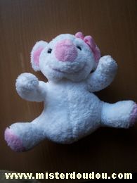 Bébisol Koala Blanc rose - Très bon état
