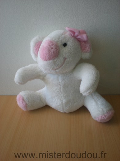 Bébisol Koala Blanc rose - Très bon état