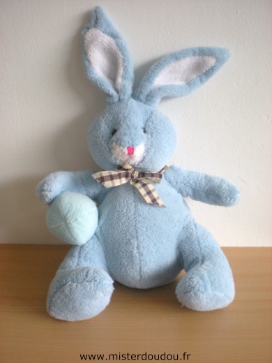 Agf mg Lapin Bleu avec balle bleue - Très bon état