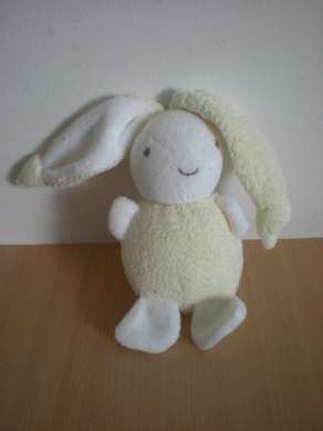 Ajena Lapin Jaune blanc - Très bon état