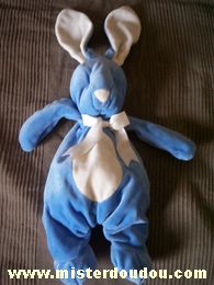 Bengy Lapin Bleu et blanc - Très bon état