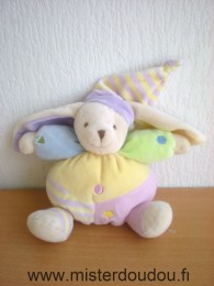 Cmp Lapin Multicolore pastel - Très bon état